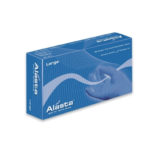 Dash Medical ALS100L Alasta Nitrile Examination Gloves Powder Free Large 100/Bx Dash Medical ALS100L Alasta Nitrile Examination Gloves Powder Free Large 100/Bx